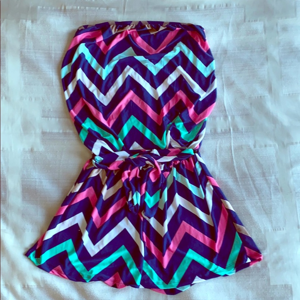 Flirty Pink Maternity Romper
